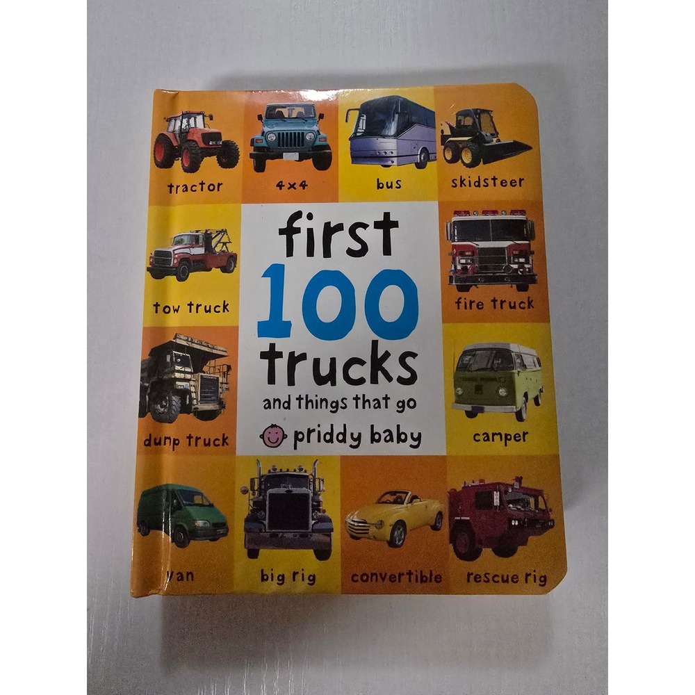 Priddy Baby First 100 Trucks and Things That Go Padded Board Book 9780312510800